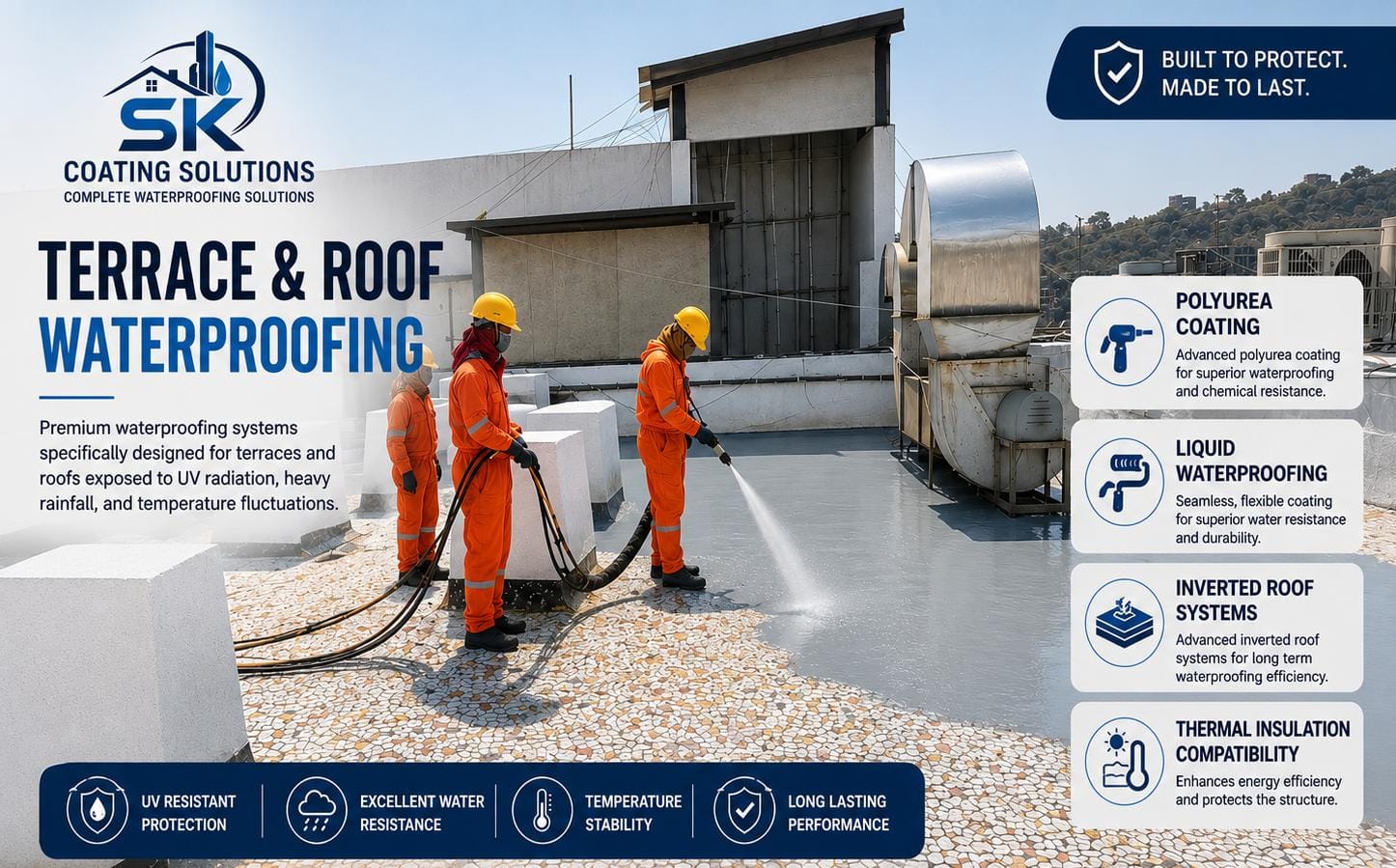 Terrace & Roof Waterproofing